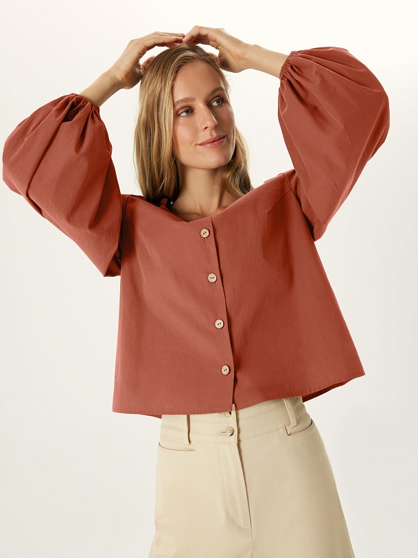 Блуза из 100% хлопка