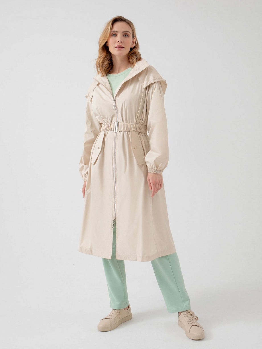 Плащ-трансформер с капюшоном