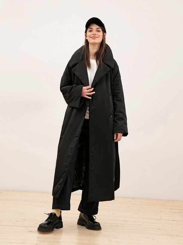 Утепленное пальто с мембраной