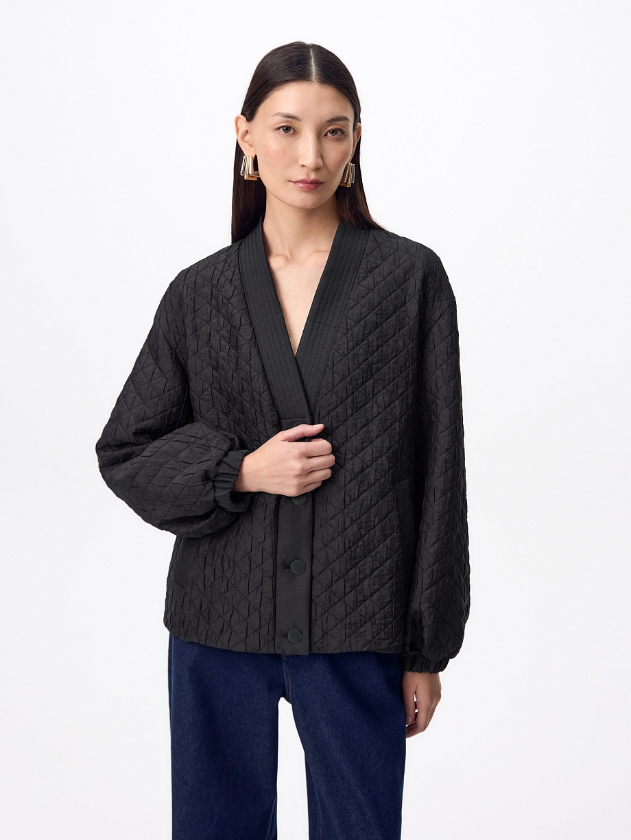 Стеганый жакет