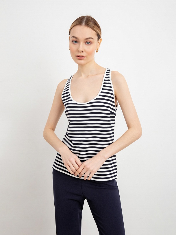 Топ женский в полоску