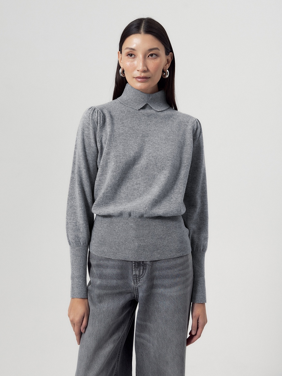 Свитер из шерсти мериноса и кашемира