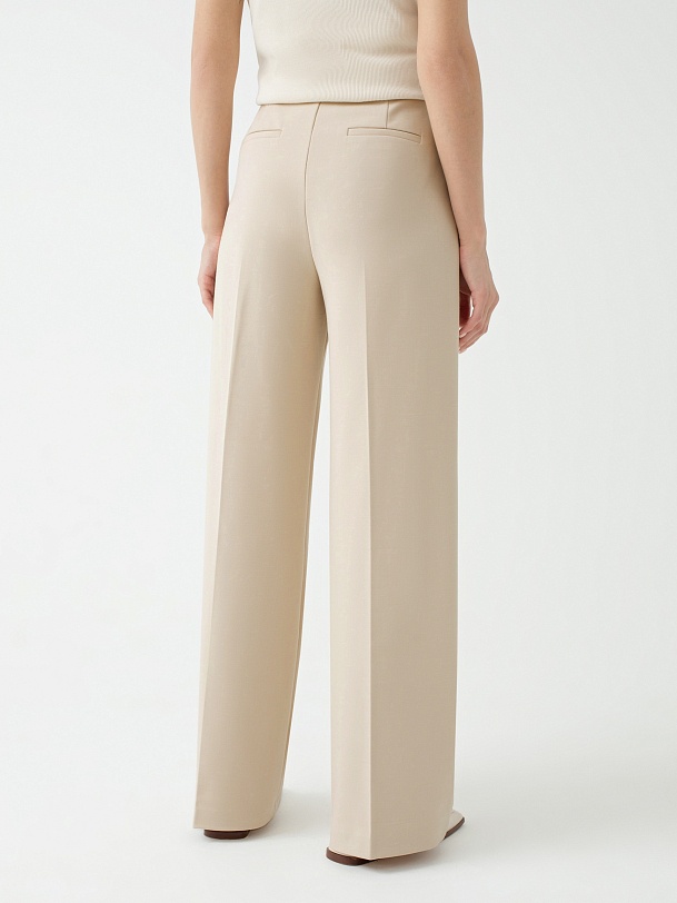 Брюки женские прямые широкие