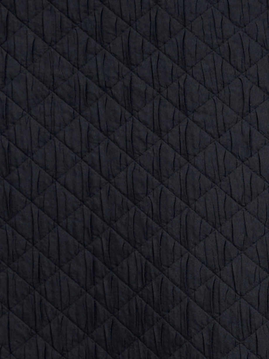 Юбка трапеция из стеганой ткани