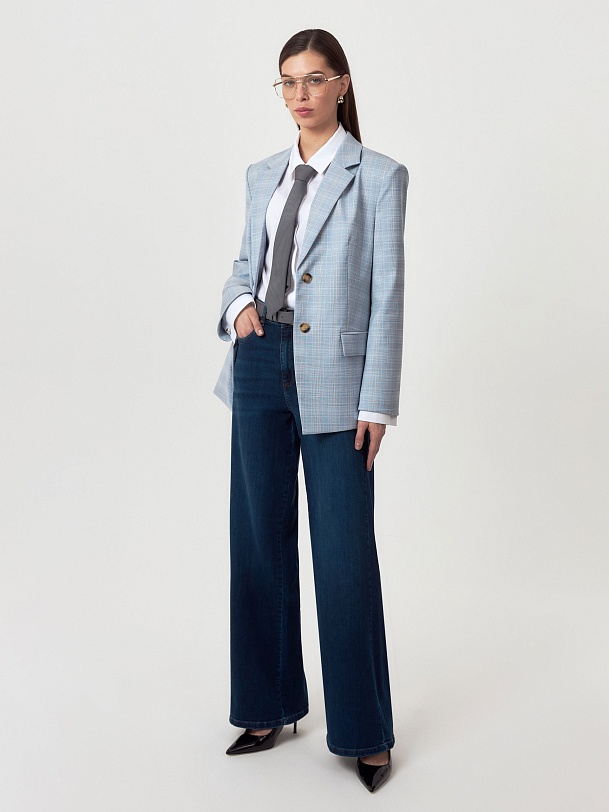 Прямые джинсы из 100% хлопка