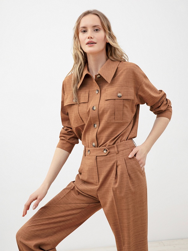 Жакет-рубашка женская