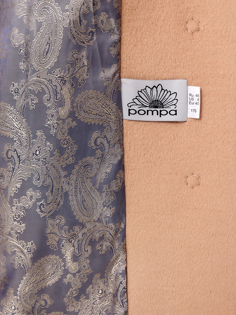 Шерстяное демисезонное пальто с мембраной