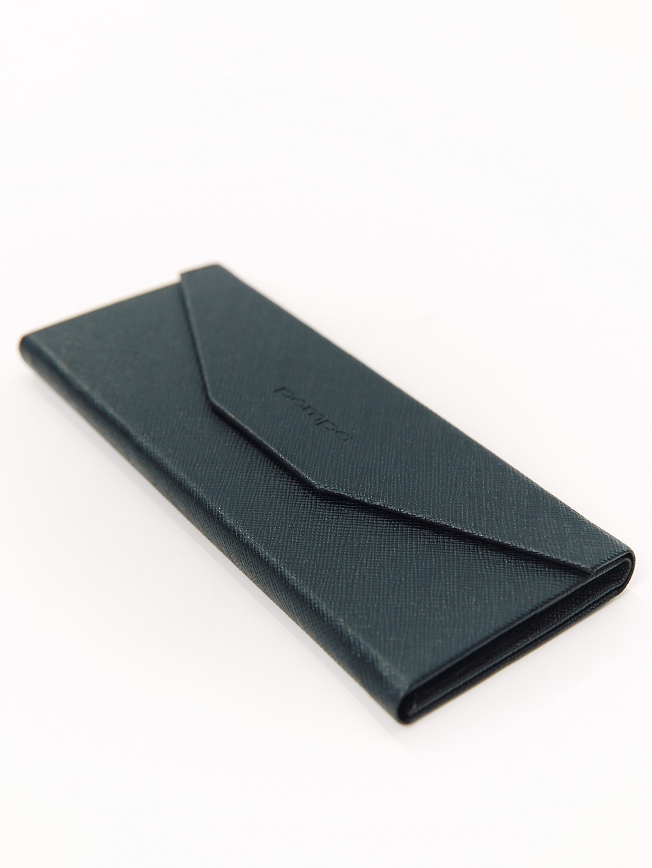 Складной футляр для очков из искусственной кожи