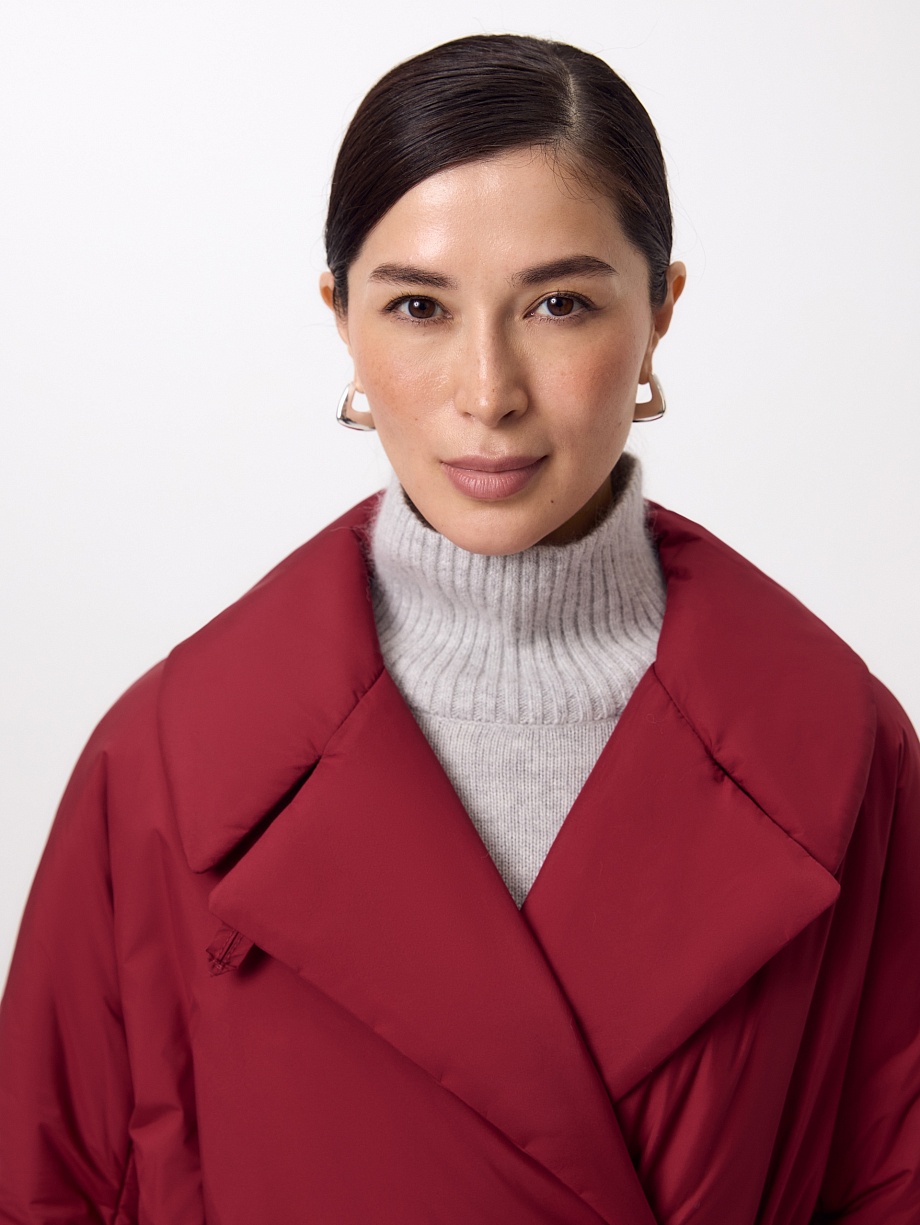 Пальто с мембраной и утеплителем