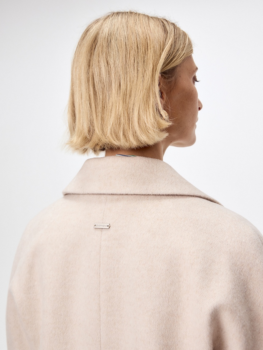 Пальто из шерсти с мембраной