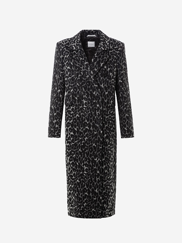 Пальто из шерсти с мембраной и утеплённой спинкой POMPA арт.1016191p90095