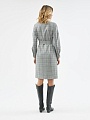 Платье в клетку из костюмной ткани POMPA арт.1135980bs0290
