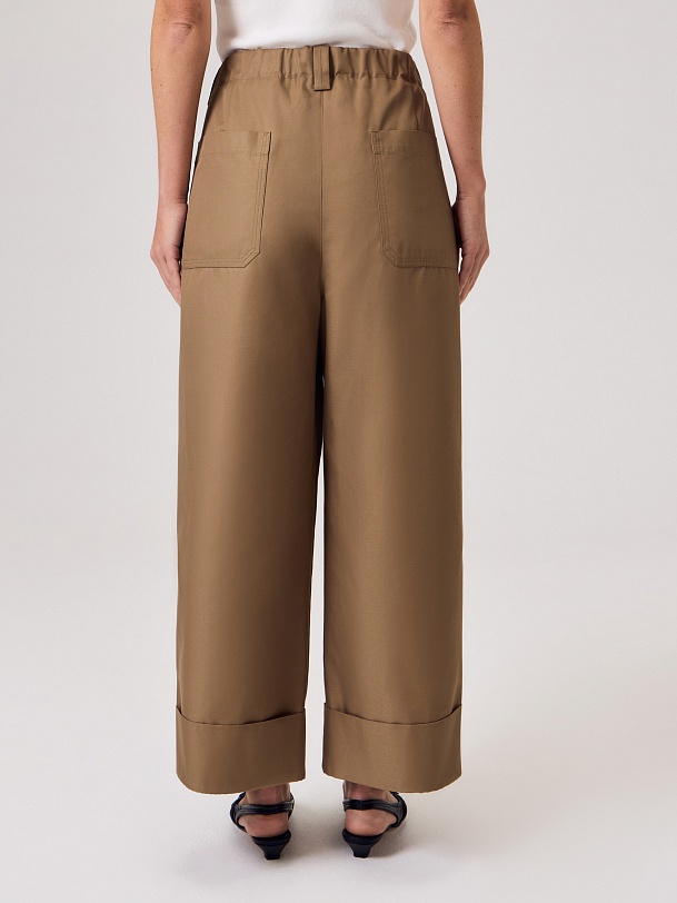 Брюки из твила с водоотталкивающей пропиткой