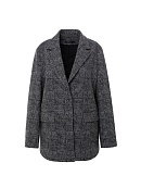 Жакет из мягкого трикотажа в принте "гусиная лапка" POMPA арт.1391120ge0398