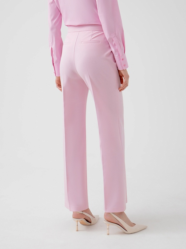 Прямые широкие брюки