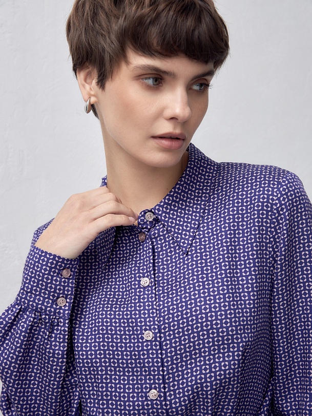 Платье-халат из 100% тенселя