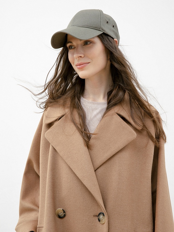 Шерстяное пальто с мембраной