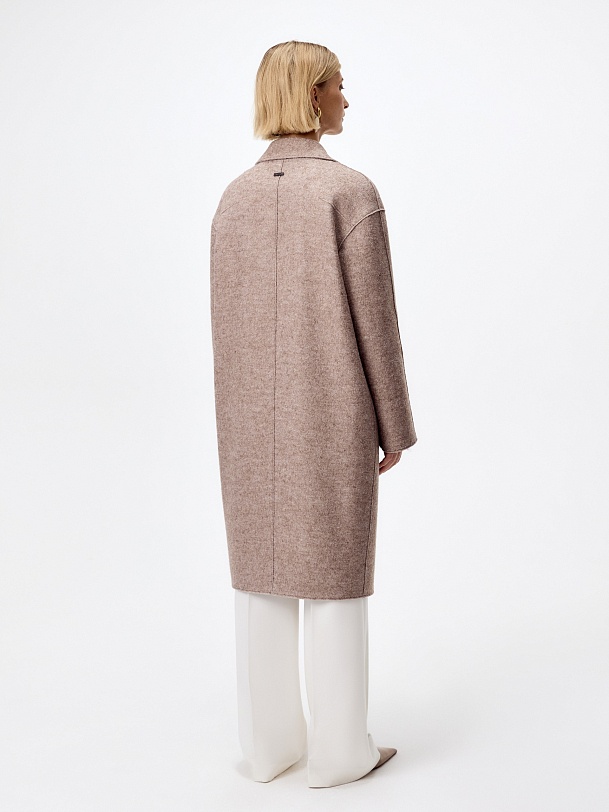 Пальто из шерсти с мембраной