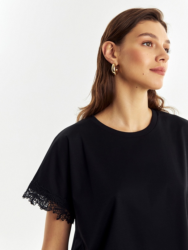 Футболка из мерсеризированного хлопка