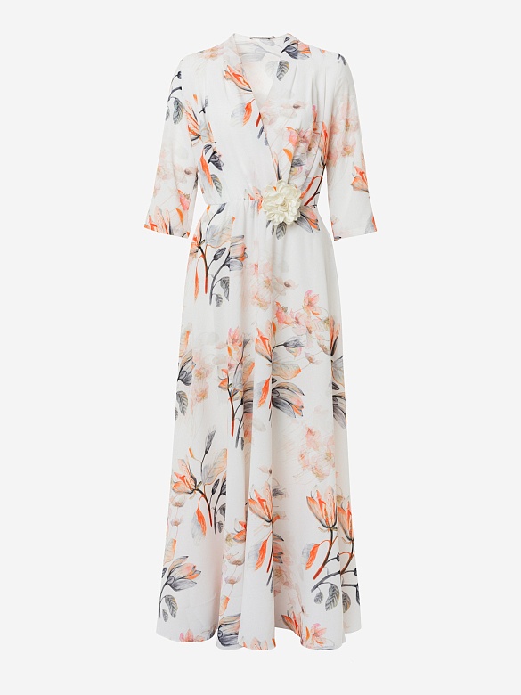 Платье-макси А-силуэта POMPA арт.3139340sr1490