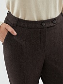 Укороченные брюки из костюмной ткани POMPA арт.1119900ne0481