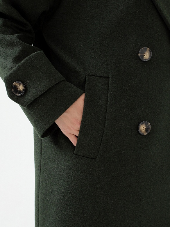 Пальто женское еврозима с мембраной и утепленной спинкой POMPA арт.1014532p90043