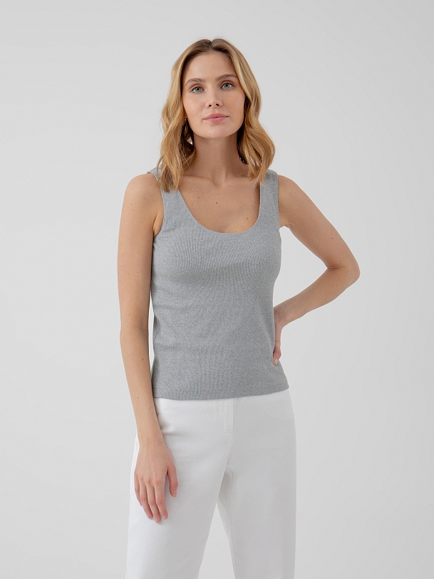 Базовый топ из хлопка