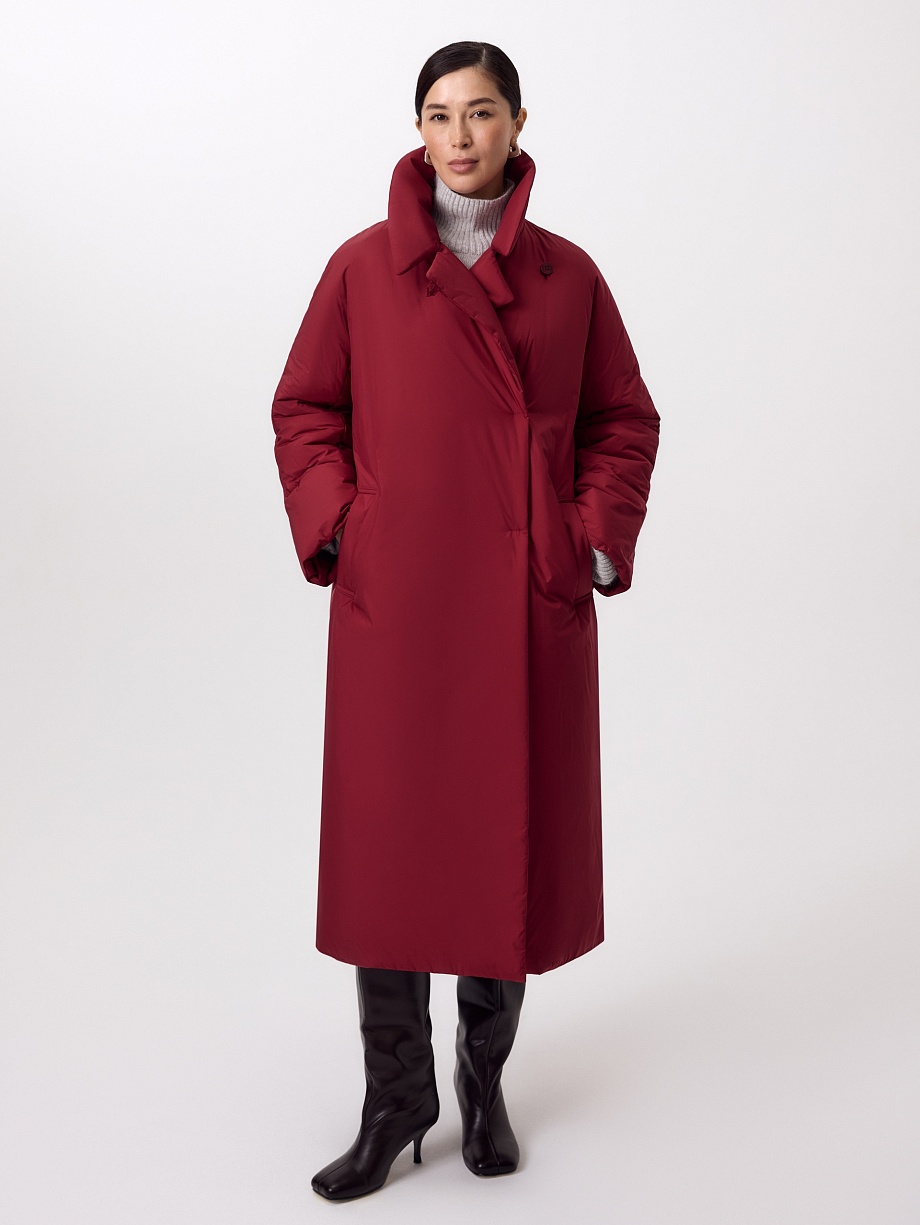 Пальто с мембраной и утеплителем