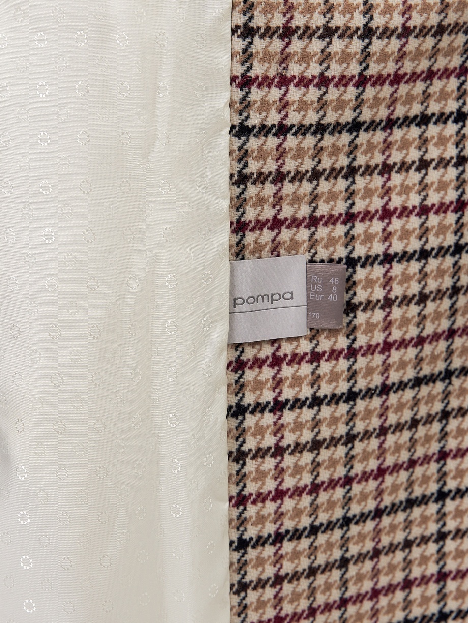 Шерстяное пальто с мембраной