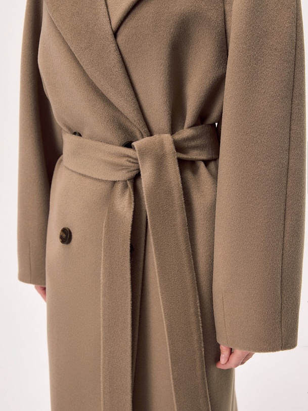 Пальто из шерсти с мембраной