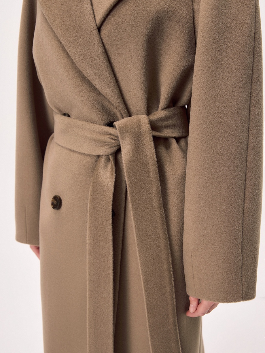 Пальто из шерсти с мембраной