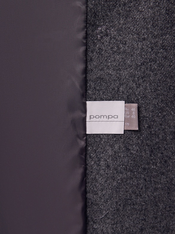 Шерстяное пальто с мембраной POMPA арт.1015740p10591