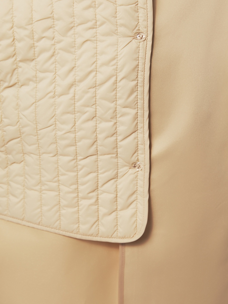 Классический бежевый тренч с подстежкой