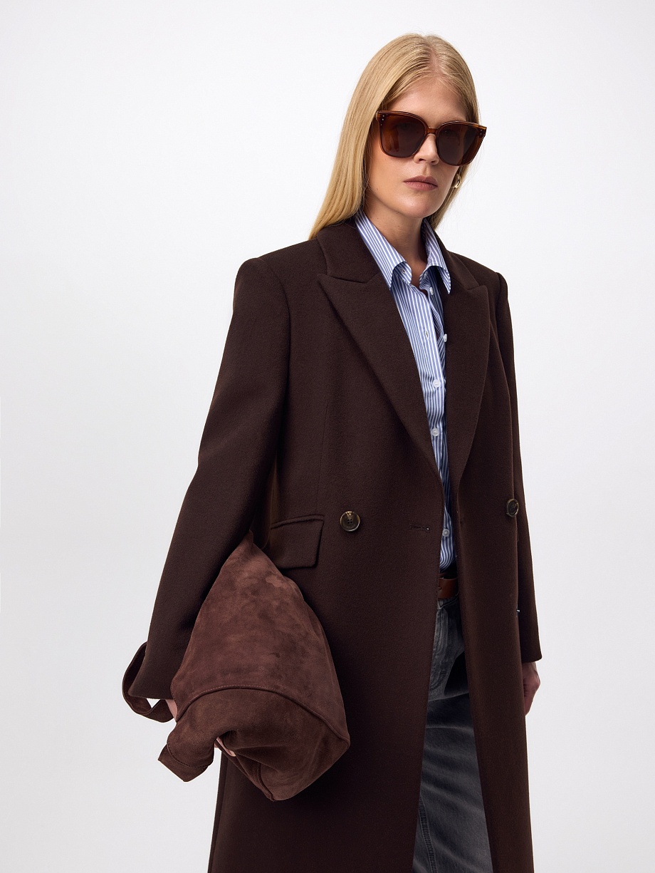 Сумка-шопер из натуральной замши