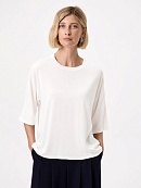 Джемпер из тенсела и шелка POMPA арт.3217831kn0901