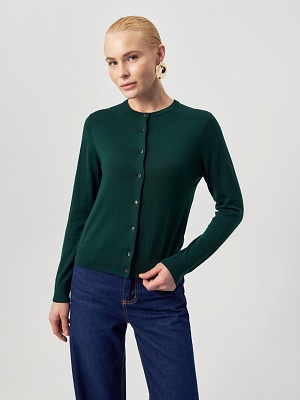 Кардиган из 100% шерсти мериноса