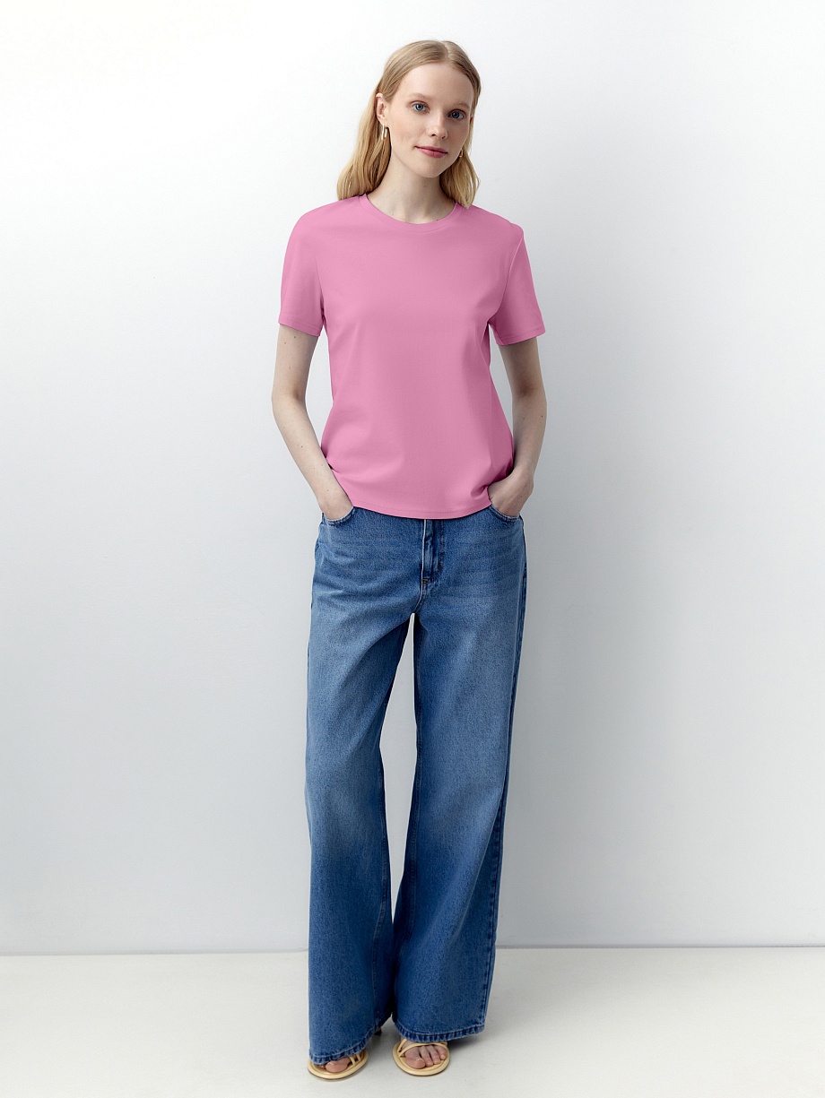 Футболка из мерсеризированного хлопка