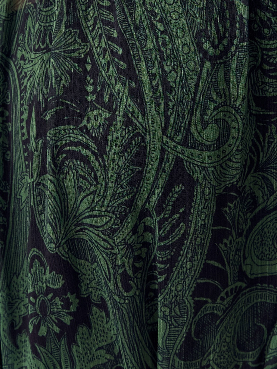 Платье-миди из шифона