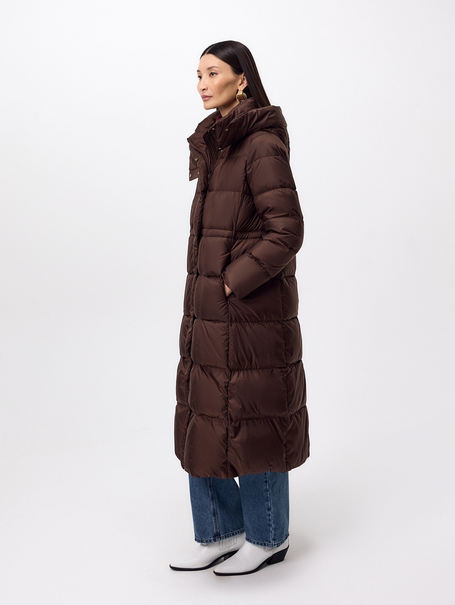 Облегчённый пуховик с утеплителем 90% пух и 10% перо