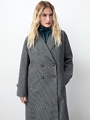 Пальто с мембраной и утеплённой спинкой POMPA арт.1015250p90890