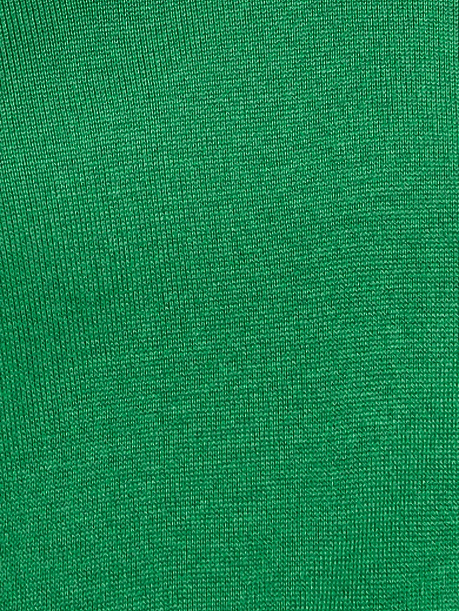 Вязаный джемпер с коротким рукавом