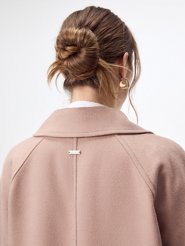 Пальто из шерсти с мембраной