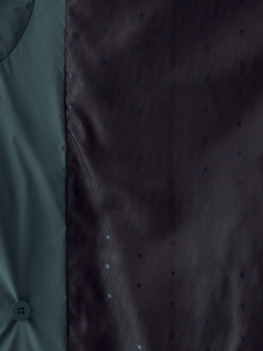 Пальто-тренч со съёмным капюшоном