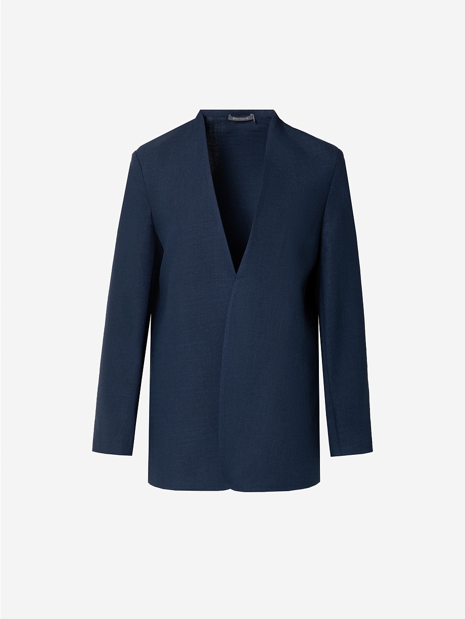 Жакет без лацканов