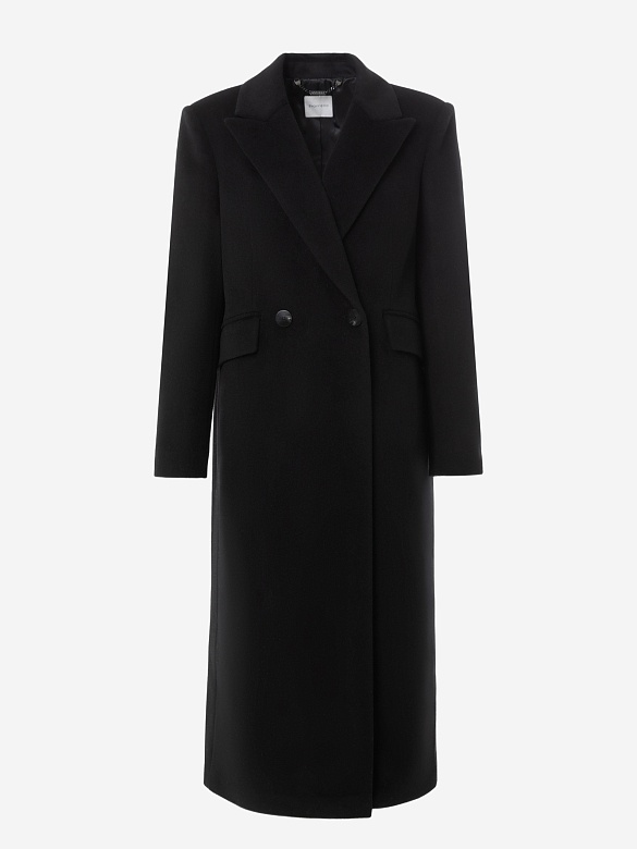 Пальто из шерсти с мембраной и утеплённой спинкой POMPA арт.1015936p90099