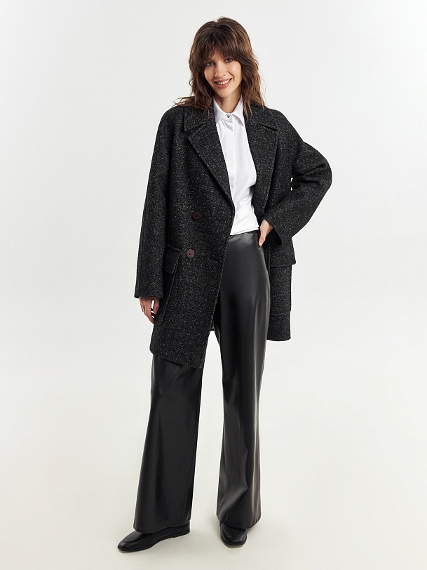 Укороченное пальто с мембраной