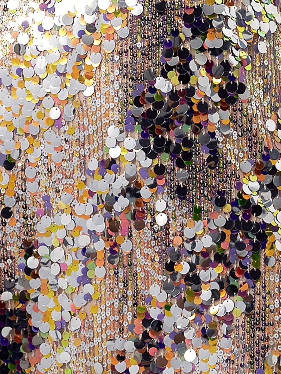 Юбка миди с пайетками