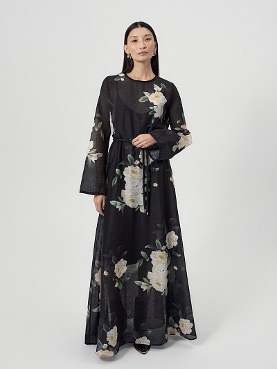 Платье макси POMPA