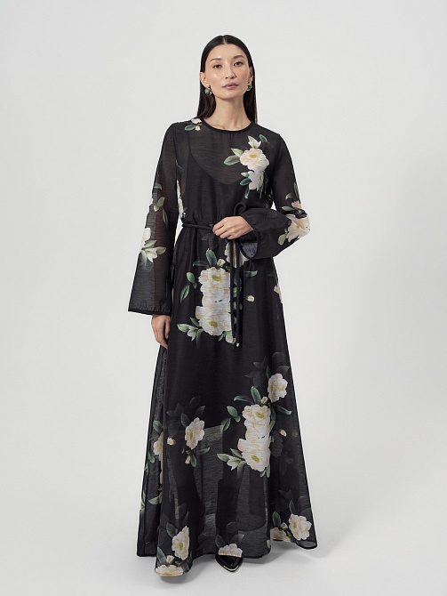 Платье макси POMPA