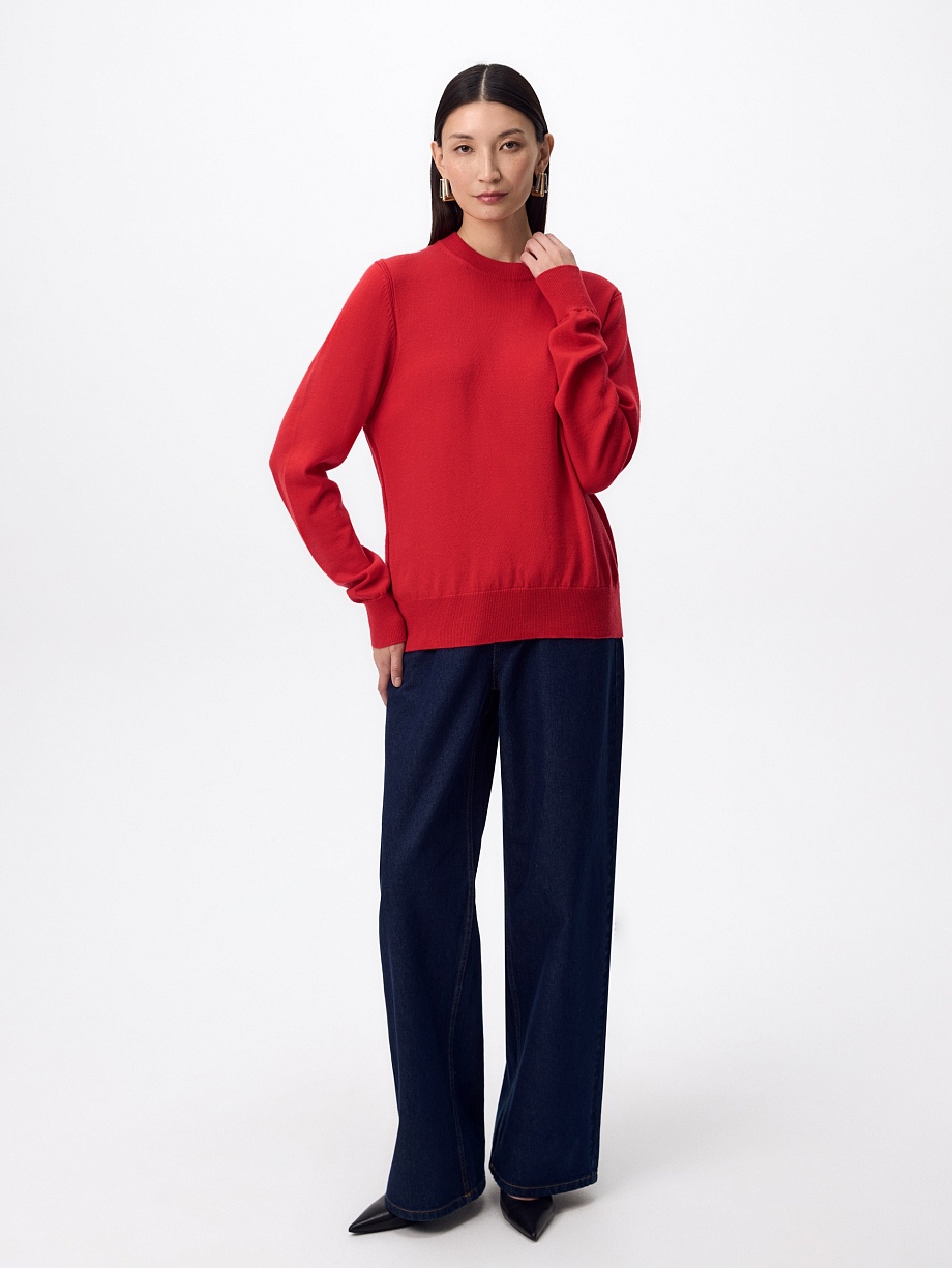 Джемпер из шерсти мериноса и кашемира